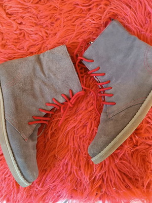 Adam's Shoes boots used, size 37, gray