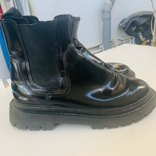 Zara women's boots used, black, size 37