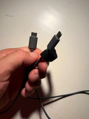 Logitech USB Type-C to USB Type-C Cable like new with velcro strap