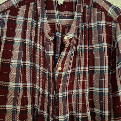 GAP checked shirt size large like new