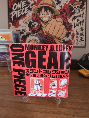 One Piece Monkey D. Luffy GEAR Stand Collection Vol.1 запечатана кутия