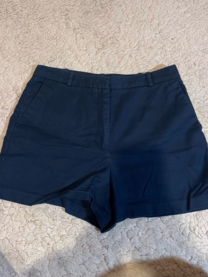 Zara fabric shorts like new, blue, size M