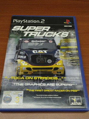 Super Trucks PlayStation 2 game used, racing