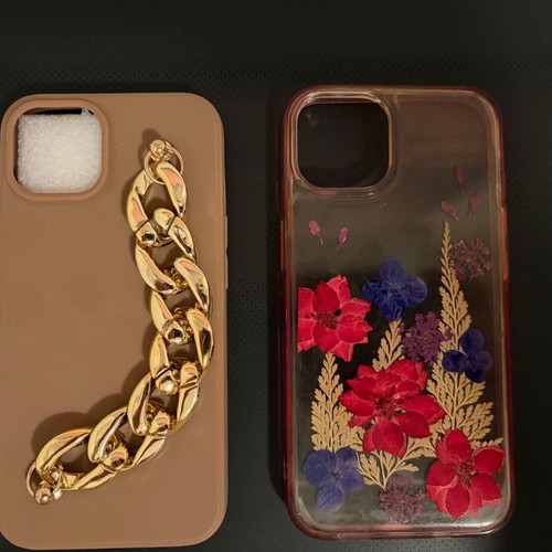 iPhone 13 cases, Ideal of Sweden Autumn Bloom and plain silicone