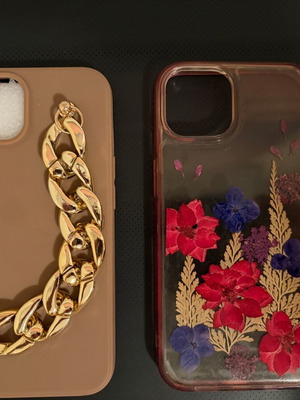 iPhone 13 cases, Ideal of Sweden Autumn Bloom and plain silicone