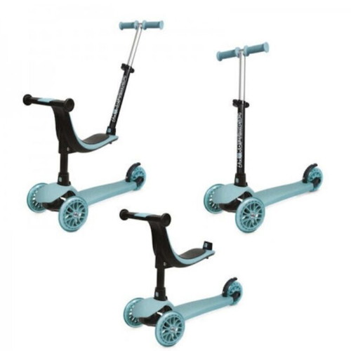 Prime 3 in 1 Shoko Kids Scooter used, blue, with seat for 12 months