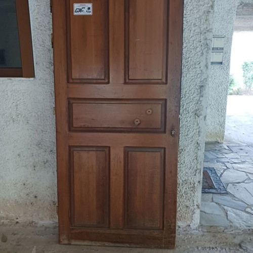 Wooden exterior door used with lock 210x95 cm