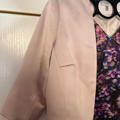 Coast jacket used, size 16, pink