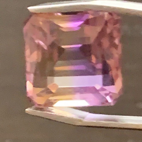 Ametrine natural from Brazil octagon 6-6.5 carats new