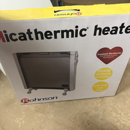 Micathermic heater new in packaging