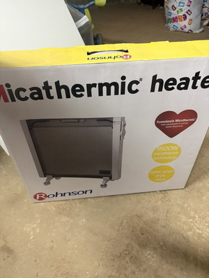 Micathermic heater new in packaging