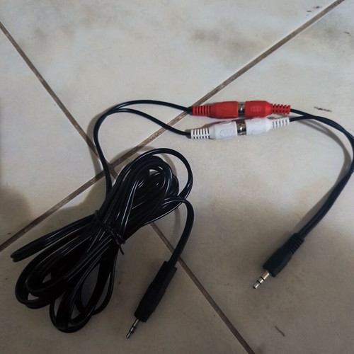 Audio cables Jack 3.5mm 5 meters like new