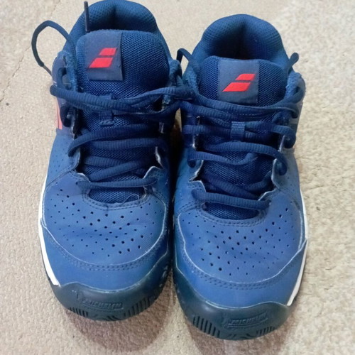 Babolat tennis shoes size 36 like new, blue sports