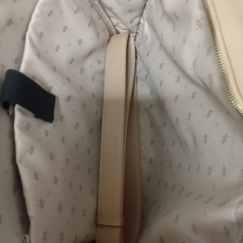 Verde laptop bag like new, beige