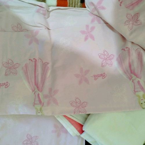 Single bed sheets used, 2 pieces with pillowcases