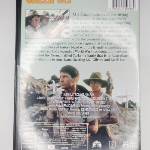 Gallipoli DVD Official Edition