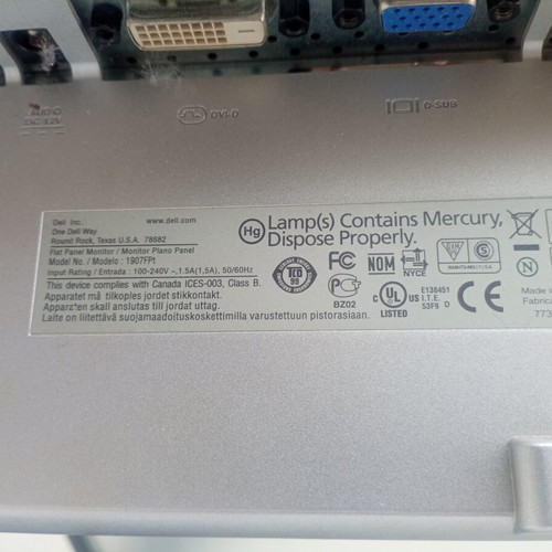 Dell computer monitor used