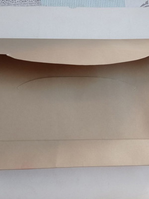 Burberry packaging paper bags envelope used