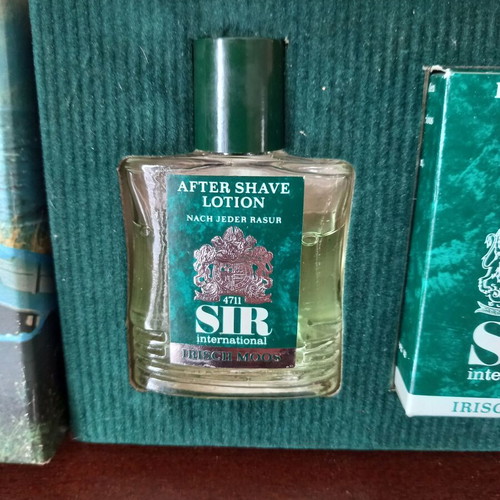 Vintage Irish Moos 4711 gift set after shave and soap like new