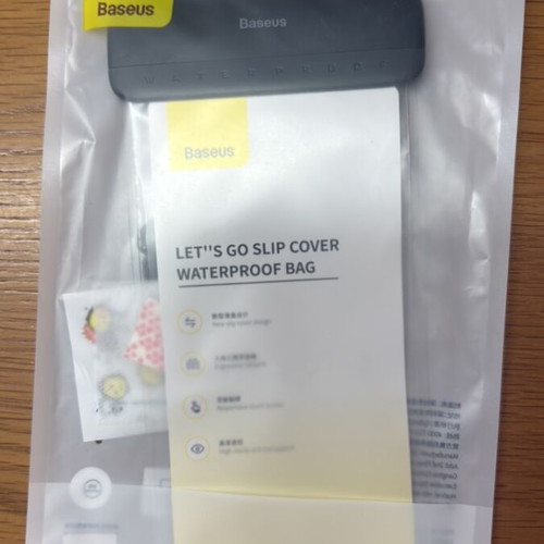 Baseus Waterproof Bag new, phone protection from water sand dust