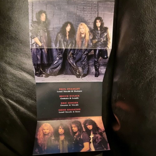 KISS Revenge cassette tape used, rock