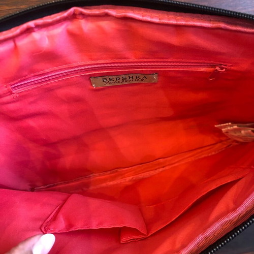 Black briefcase document bag Bershka like new