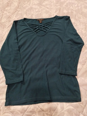 Amisu blouse M used, green