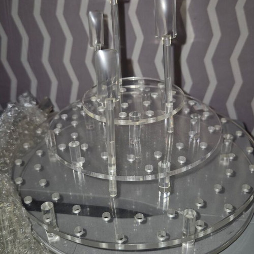 Stand nail art 96 positions new, 3-tier with tips
