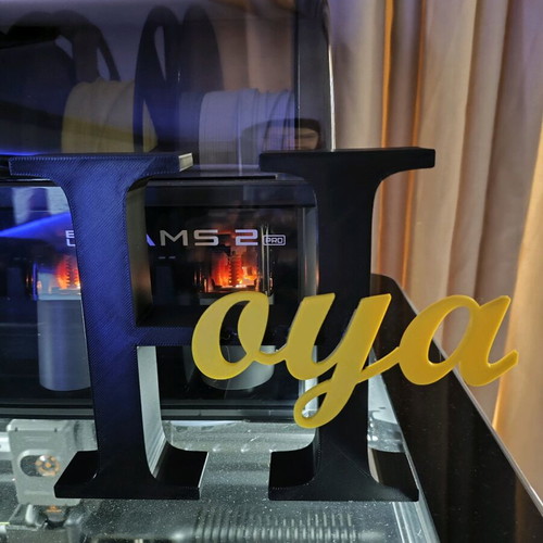 Personalized decorative item made to order, 3D print in PLA