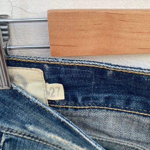 Jean Staff low-rise pants used, blue, size S