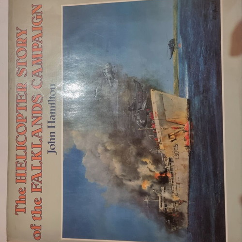 The Helicopter Story of the Falklands Campaign book like new, English