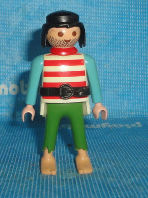 Playmobil castaway figure like new