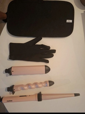 Babyliss Multi Styler Ψαλίδι Μαλλιών Curl & Wave Trio MS750E 58W ροζ