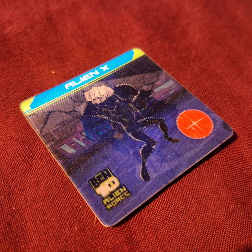 Ben10 3D Alien Force cards pack of 10 like new (2010)