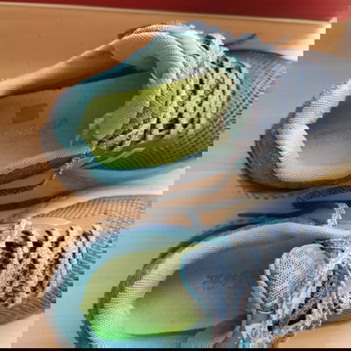 New Balance αθλητικά παπούτσια 37 μεταχειρισμένα, γκρι και πράσινα