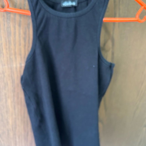 Women's black blouse like new, size XL