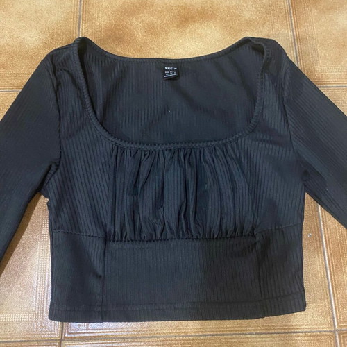 Shein top black, like new, size XS