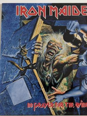 Iron Maiden No Prayer for the Dying LP used, original 1990 first press