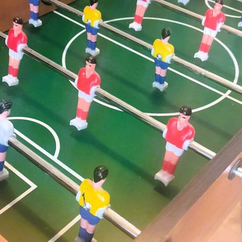 Wooden Foosball Table like new, children's size