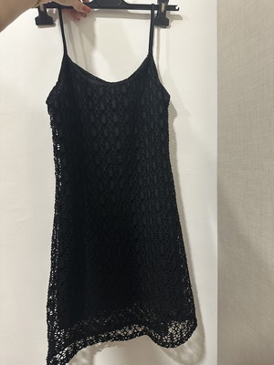 Dress black, like new, elegant fabric