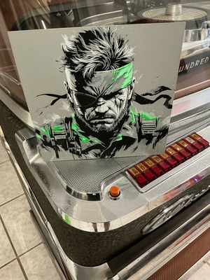 Metal Gear Solid decorative item new, PLA