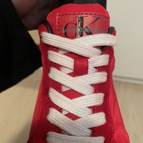 Calvin Klein Jeans sneakers size 39 like new, red