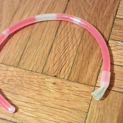 Plastic bracelet pink like new