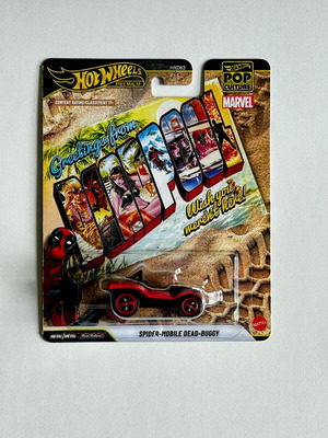 Hot Wheels Premium Deadpool Spider-Mobile Dead-Buggy new, Car Culture