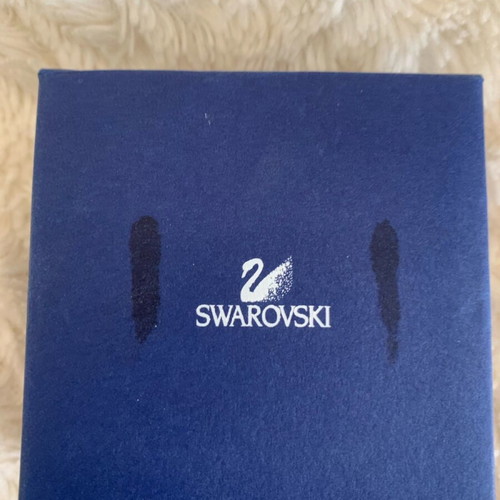 Swarovski guitar figurine new, limited edition with gold accents