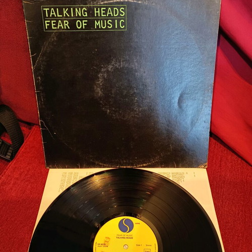 Talking Heads Fear Of Music record used, rock