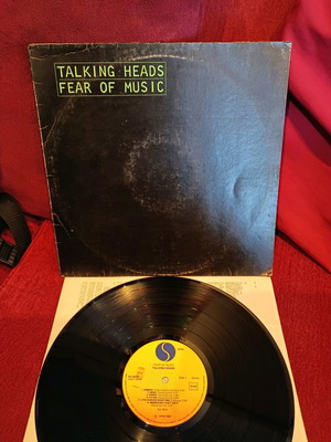 Talking Heads Fear Of Music record used, rock