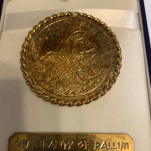 Municipality of Pallini collectible medal like new