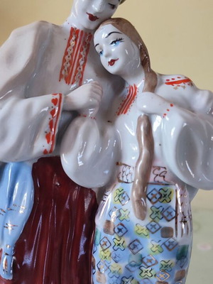 ZHK Polonne May Night vintage Soviet porcelain figurine
