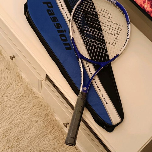 Admiral Lony tennis racket new with case, aluminum